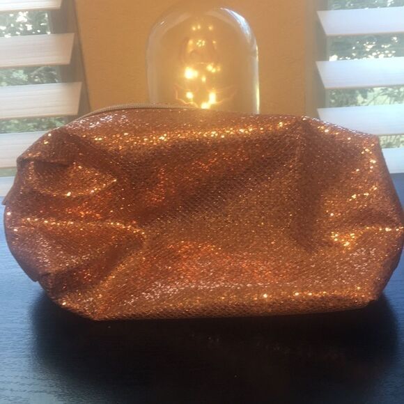❤️Pink Color Glitter Makeup Bag - Picture 1 of 1